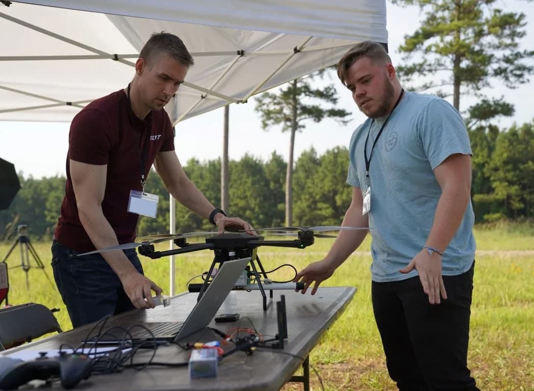 Fiber-Controlled UAV System (Defender 2)
